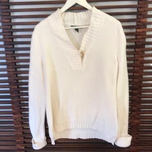 Lauren Ralph Lauren Cream Sweater